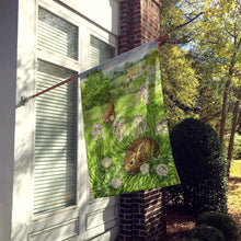 Load image into Gallery viewer, Leveret and Momma Rabbit Flag Canvas House Size ASA2026CHF