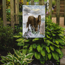 Load image into Gallery viewer, Exmoor Ponies Horse Garden Flag – Decorative Outdoor Yard Flag ASA2032GF