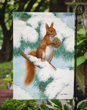 Load image into Gallery viewer, Red Squirrel with Pine Cone Garden Flag – Decorative Outdoor Yard Flag ASA2033GF