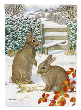 Load image into Gallery viewer, Rabbits Garden Flag – Decorative Outdoor Yard Flag ASA2034GF
