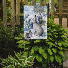 Load image into Gallery viewer, Mountain Hare White Rabbit Garden Flag – Decorative Outdoor Yard Flag ASA2037GF