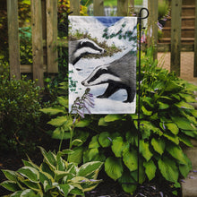 Load image into Gallery viewer, Badgers Look Here Garden Flag – Decorative Outdoor Yard Flag ASA2040GF