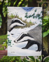 Load image into Gallery viewer, Badgers Look Here Garden Flag – Decorative Outdoor Yard Flag ASA2040GF