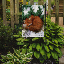 Load image into Gallery viewer, Fox Nap Time Garden Flag – Decorative Outdoor Yard Flag ASA2044GF
