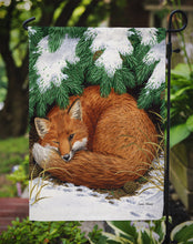 Load image into Gallery viewer, Fox Nap Time Garden Flag – Decorative Outdoor Yard Flag ASA2044GF