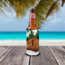 Load image into Gallery viewer, Fox Nap Time Slim Can Hugger – Fun &amp; Functional Drink Coolers ASA2044MUK