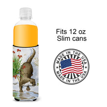 Load image into Gallery viewer, Otter by the Water Slim Can Hugger – Fun &amp; Functional Drink Coolers ASA2048MUK