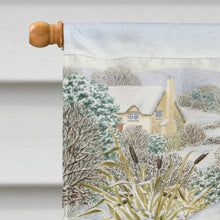 Load image into Gallery viewer, Otter at Play Flag Canvas House Size ASA2049CHF