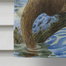 Load image into Gallery viewer, Otter on the bank Flag Canvas House Size ASA2050CHF