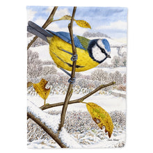Load image into Gallery viewer, Eurasian Blue Tits Bird Flag Canvas House Size ASA2051CHF