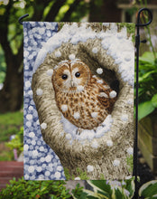 Load image into Gallery viewer, Tawny Owl in the Tree Garden Flag – Decorative Outdoor Yard Flag ASA2060GF