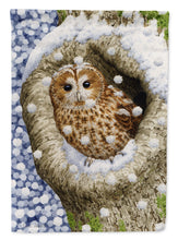Load image into Gallery viewer, Tawny Owl in the Tree Garden Flag – Decorative Outdoor Yard Flag ASA2060GF