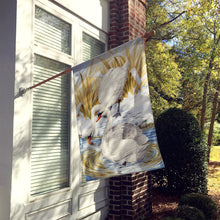 Load image into Gallery viewer, White Swans Flag Canvas House Size ASA2061CHF