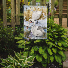 Load image into Gallery viewer, White Swans Garden Flag – Decorative Outdoor Yard Flag ASA2061GF