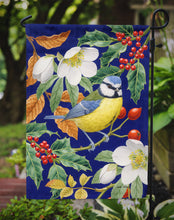Load image into Gallery viewer, Eurasian Blue Tit Garden Flag – Decorative Outdoor Yard Flag ASA2068GF