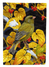 Load image into Gallery viewer, European Greenfinch Garden Flag – Decorative Outdoor Yard Flag ASA2069GF