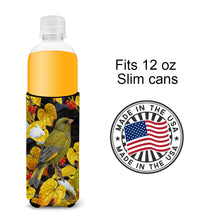Load image into Gallery viewer, European Greenfinch Slim Can Hugger – Fun &amp; Functional Drink Coolers ASA2069MUK