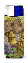 Load image into Gallery viewer, Female Mallard Duck and Ducklings Slim Can Hugger – Fun &amp; Functional Drink Coolers ASA2084MUK