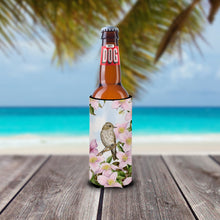Load image into Gallery viewer, Spotted Flycatcher Slim Can Hugger – Fun &amp; Functional Drink Coolers ASA2088MUK