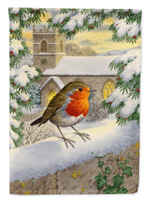 Load image into Gallery viewer, European Robin Waiting Garden Flag – Decorative Outdoor Yard Flag ASA2090GF