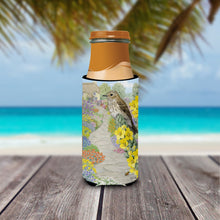 Load image into Gallery viewer, Spotted Flycatcher Slim Can Hugger – Fun &amp; Functional Drink Coolers ASA2095MUK