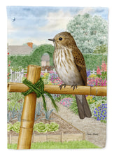Load image into Gallery viewer, Spotted Flycatcher Garden Flag – Decorative Outdoor Yard Flag ASA2100GF