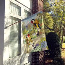 Load image into Gallery viewer, European Goldfinches Flag Canvas House Size ASA2103CHF