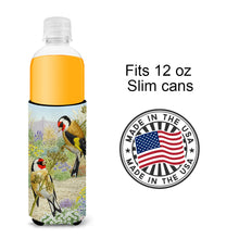 Load image into Gallery viewer, European Goldfinches Slim Can Hugger – Fun &amp; Functional Drink Coolers ASA2103MUK