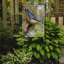 Load image into Gallery viewer, Red-breasted Nuthatch Garden Flag – Decorative Outdoor Yard Flag ASA2108GF