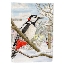Load image into Gallery viewer, Spotted Woodpecker Flag Canvas House Size ASA2113CHF