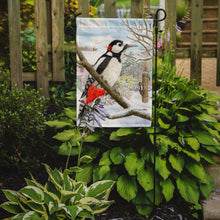 Load image into Gallery viewer, Spotted Woodpecker Garden Flag – Decorative Outdoor Yard Flag ASA2113GF