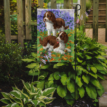 Load image into Gallery viewer, Welsh Springer Spaniel Pups Garden Flag – Decorative Outdoor Yard Flag ASA2116GF