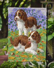 Load image into Gallery viewer, Welsh Springer Spaniel Pups Garden Flag – Decorative Outdoor Yard Flag ASA2116GF