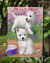 Load image into Gallery viewer, Westie Pups Garden Flag – Decorative Outdoor Yard Flag ASA2117GF