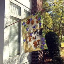 Load image into Gallery viewer, Papillon Pups Flag Canvas House Size ASA2129CHF