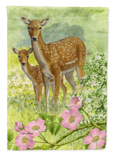 Load image into Gallery viewer, Fallow Deer &amp; Calf Flag Canvas House Size ASA2130CHF