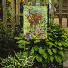 Load image into Gallery viewer, Fallow Deer &amp; Calf Garden Flag – Decorative Outdoor Yard Flag ASA2130GF