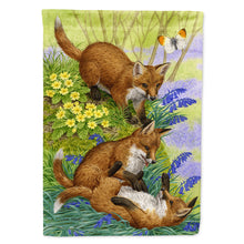 Load image into Gallery viewer, Fox Cubs Flag Canvas House Size ASA2131CHF