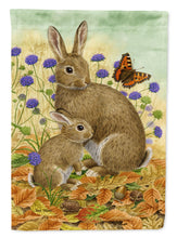 Load image into Gallery viewer, Rabbit &amp; Baby Flag Canvas House Size ASA2132CHF