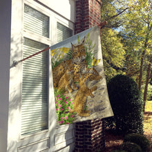 Load image into Gallery viewer, Lynx &amp; Cubs Flag Canvas House Size ASA2134CHF