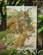Load image into Gallery viewer, Lynx &amp; Cubs Garden Flag – Decorative Outdoor Yard Flag ASA2134GF