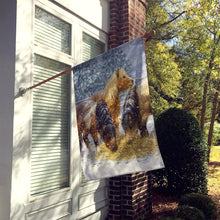 Load image into Gallery viewer, Shetland Ponies Flag Canvas House Size ASA2146CHF
