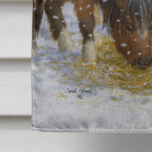 Load image into Gallery viewer, Shetland Ponies Flag Canvas House Size ASA2146CHF