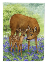 Load image into Gallery viewer, Deer &amp; Fawn Flag Canvas House Size ASA2151CHF