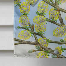 Load image into Gallery viewer, Eurasian Blue Tit on a branch Flag Canvas House Size ASA2156CHF