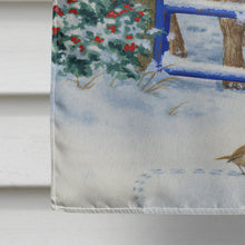 Load image into Gallery viewer, Donkeys and Robin Flag Canvas House Size ASA2159CHF