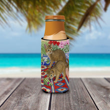 Load image into Gallery viewer, Abyssinian Kitten Slim Can Hugger – Fun &amp; Functional Drink Coolers ASA2164MUK