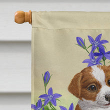 Load image into Gallery viewer, Jack Russell Terriers Flag Canvas House Size ASA2167CHF