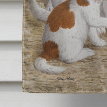 Load image into Gallery viewer, Jack Russell Terriers Flag Canvas House Size ASA2167CHF