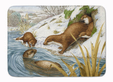 Load image into Gallery viewer, Playtime Otters Machine Washable Memory Foam Mat ASA2186RUG